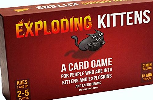 Exploding Kittens LLC Exploding Kittens: A Card Game About Kittens and Explosions and Sometimes Goats