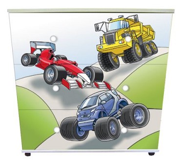 Express 3-Drawer Chest - Car