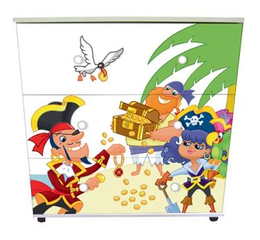 Express 3-Drawer Chest - Pirate