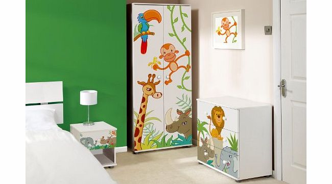 Expressive Furniture Animal Design Childrens/Kids White Bedroom Furniture Sets