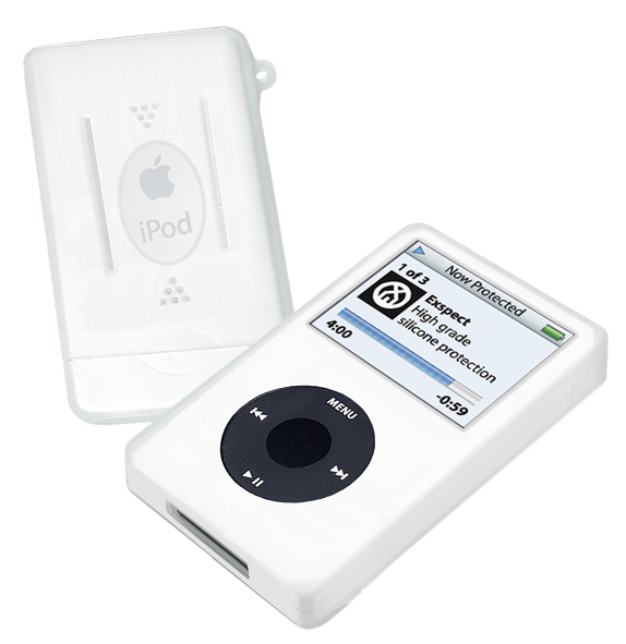 Exspect EX424 ipod video protec skin 30GB White