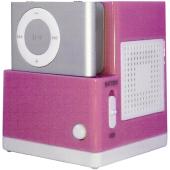 exspect iPod Shuffle Dock Speaker (Pink)