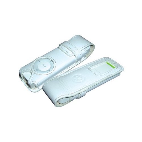 Exspect iPod Shuffle Leather Case White EX680