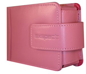 Exspect Leather Compact Camera Case - Pink - EX279