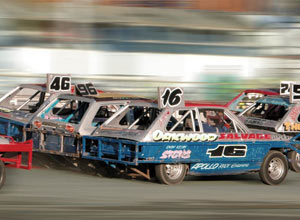 Extreme dodgems stockcar racing