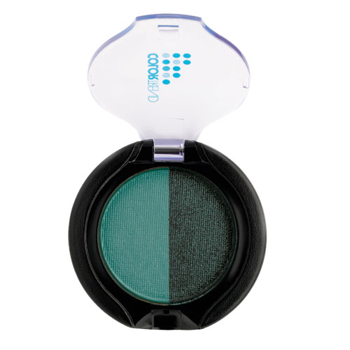 Eye contact eyeshadow duo in storm