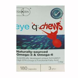 Eye Q Chews Omega 3 and 6 Capsules