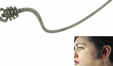 Eyebrow Surgical Steel Eyebrow Piercing Ring with Scorpion
