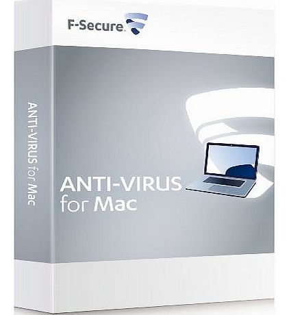 F-Secure Anti-Virus for Mac 1 year - 1 user