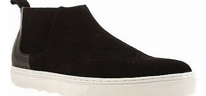 F Troupe mens f troupe black gusset boot shoes 3509097050