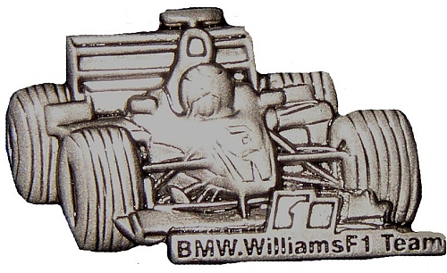 F1 Gear BMW Williams Team Pin Badge