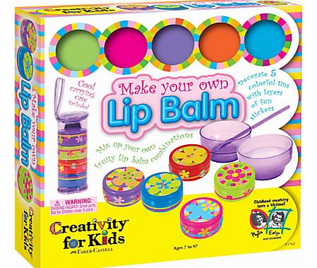 Faber-Castell Creativity for Kids Make Your Own Lip Balm