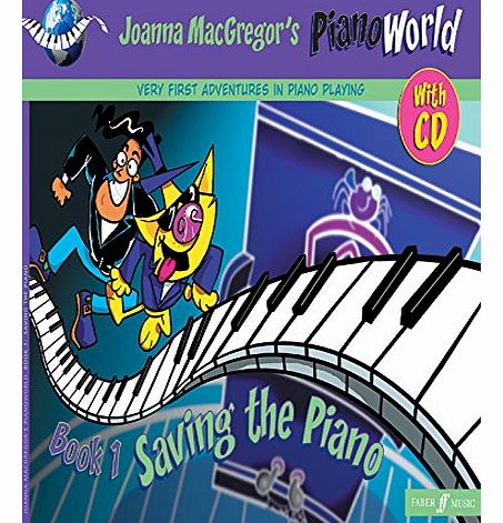 Faber Music PianoWorld Book 1: Saving The Piano (With Free Audio CD)