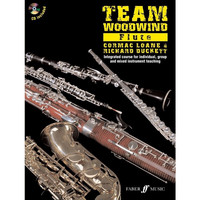 Faber Team Woodwind Flute Tuition Book and CD