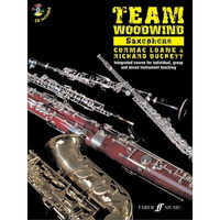 Faber Team Woodwind Saxophone in Bb Tuition Book and CD
