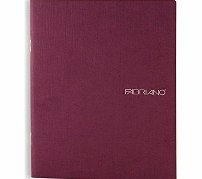 Fabriano Ecoqua Blank Notebook 5.8X8.30 Wine