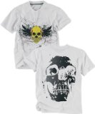 Fabric flavours Crazy Skull Tee White (38/40)