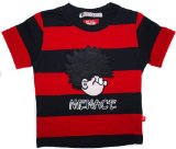 Dennis the Menace Menace T-Shirt 4 to 5 Years Red and Black