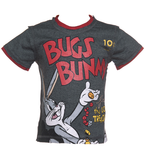 Fabric Flavours Kids Bugs Bunny Lost Treasure T-Shirt from