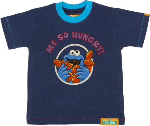 Fabric Flavours Kids Cookie Monster `ungry`T from Fabric Flavours