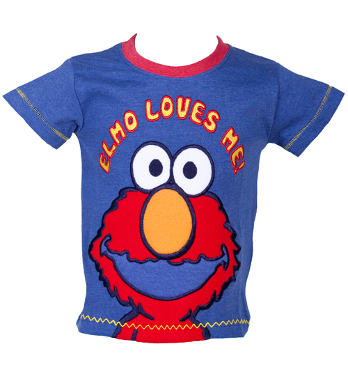 Fabric Flavours Kids Elmo Loves Me T-Shirt from Fabric Flavours