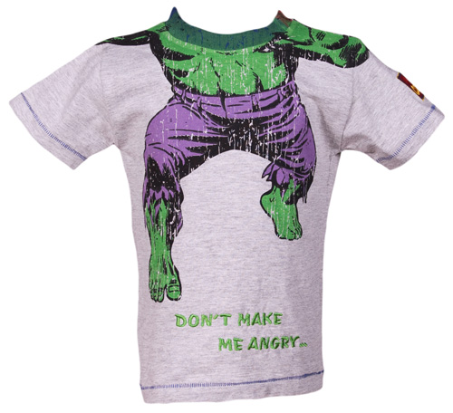 Fabric Flavours Kids Headless Incredible Hulk Dont Make Me Angry