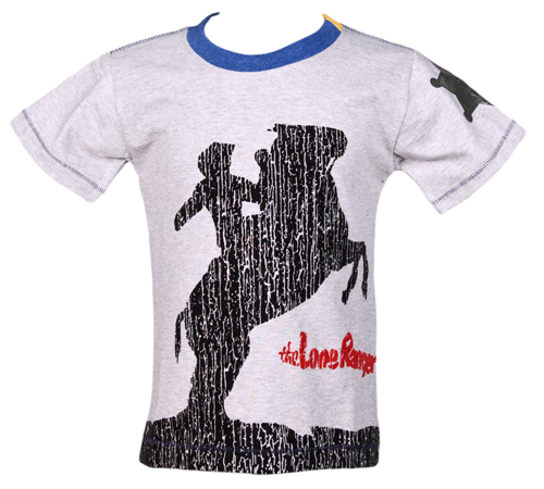 Fabric Flavours Kids Lone Ranger Silhouette T-Shirt from Fabric