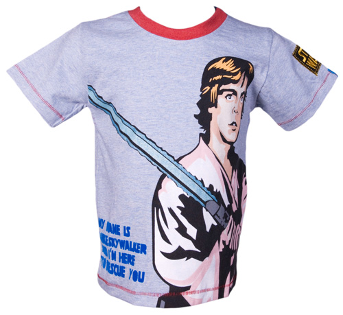 Kids Luke Skywalker Rescue Star Wars T-Shirt