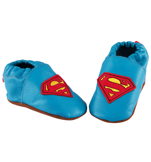 Fabric Flavours Kids Superman Leather Detail Booties from Fabric