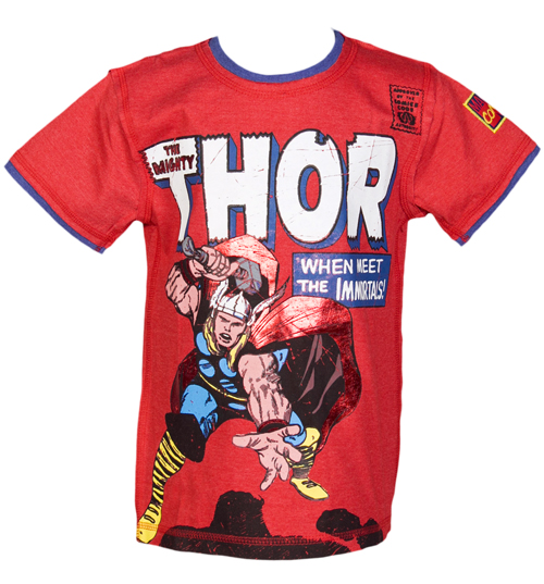 Fabric Flavours Kids The Mighty Thor T-Shirt from Fabric Flavours
