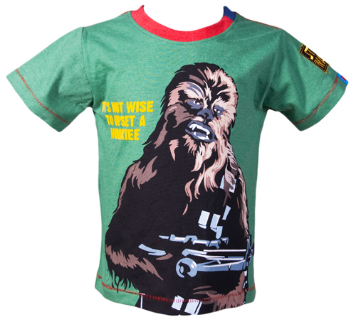 Kids Wookie Star Wars T-Shirt from Fabric Flavours