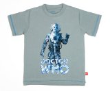 Fabric flavours Retro Doctor Who Cyberman T-Shirt 10 to 11 Years Sweet Porridge