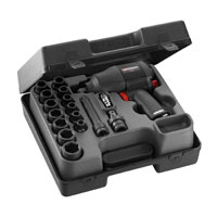 Facom 1/2andquot Square Drive Air Impact Wrench 813nm   Impact Socket Set