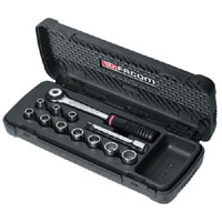 FACOM 13 Piece 1/2`` Square Drive Socket Set