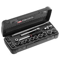 FACOM 18 Piece 3/8`` Square Drive Socket Set