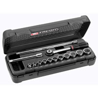 Facom 19 Piece 3/8andquot Square Drive Metric Socket Set