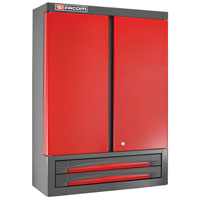 Facom 2 Drawer Compact Wall Tool Storage Unit