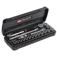 FACOM 21 Piece 1/2`` Square Drive Socket Set