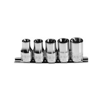 Facom 5 Piece 3/8andquot Square Drive Torx Socket Set