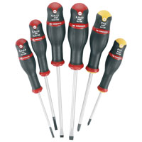 6 Piece Protwist Mixed Slotted and Phillips Screwdriver Set
