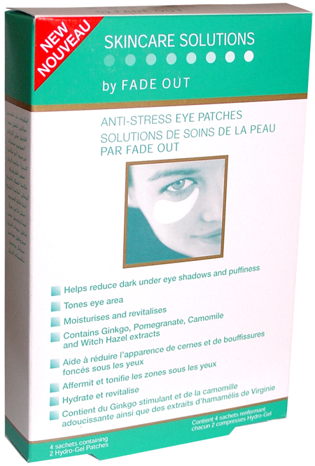 Fade Out Anti-Stress Eye Patches x4 pairs