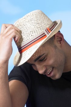 Failsworth Mauritius Straw Trilby Hat