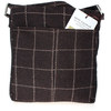 fair trade Chestnut Tweed Messenger Bag