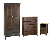 Fairhaven Chocolate Bedroom Furniture Package