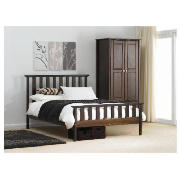 Fairhaven Double Bed, Chocolate