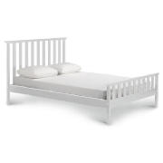 King Bed, White