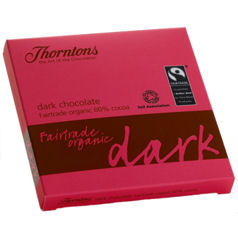 Fairtrade Organic Dark Chocolate Block