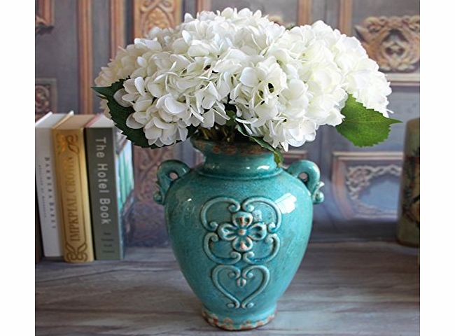 FAIRY SEASON French Rose Artificial Silk Peony Flower Arrangement Room Hydrangea Decor