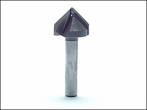 Faithfull Router Bit Vee Groove RB51