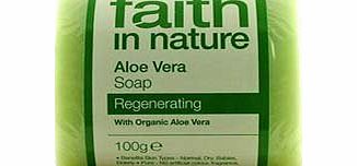 Faith In Nature Aloe Vera Pure Veg Soap 100G